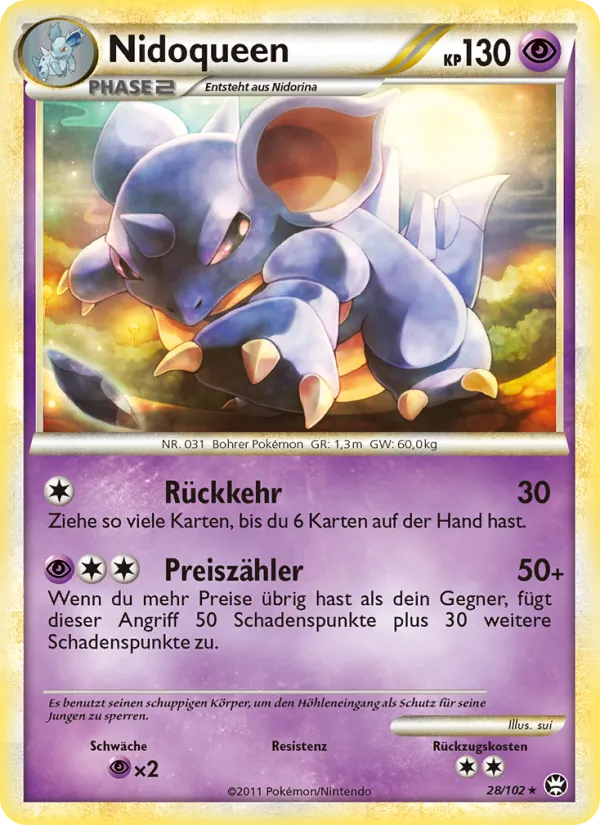 Nidoqueen (Triumph #28/102)