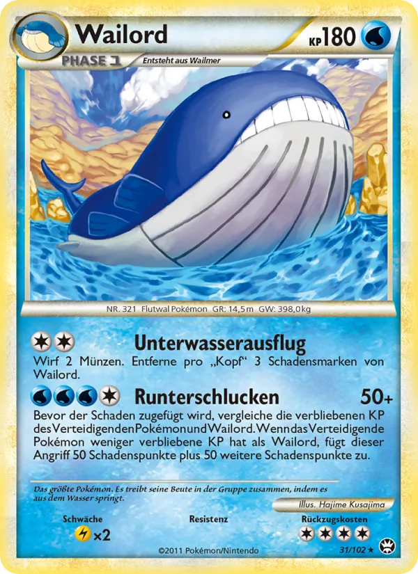 Wailord (Triumph #31/102)