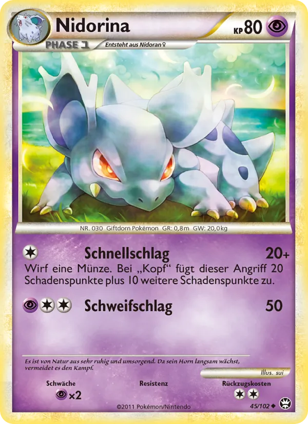 Nidorina (Triumph #45/102)