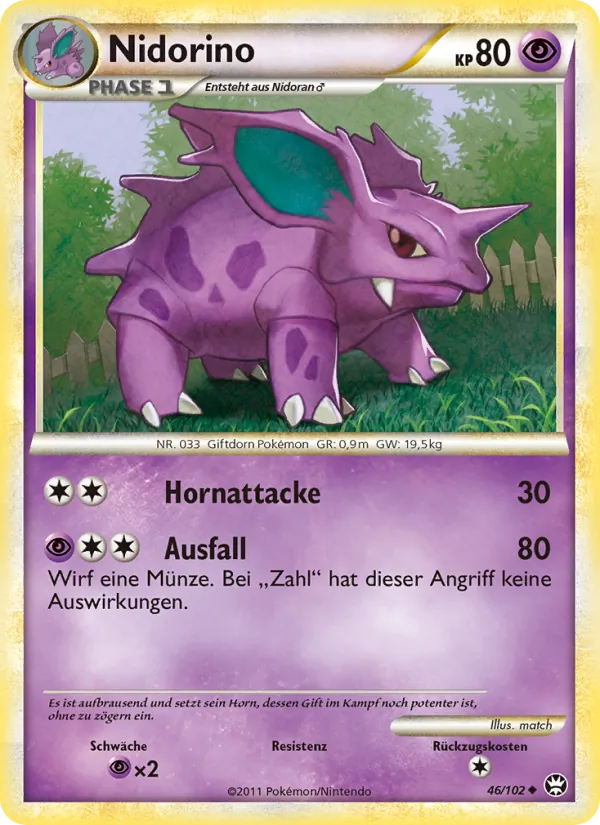 Nidorino (Triumph #46/102)