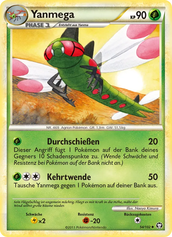 Yanmega (Triumphant #54/102)