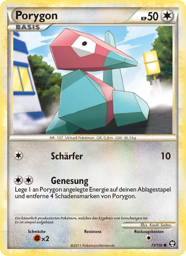 Porygon (Triumphant #73/102)