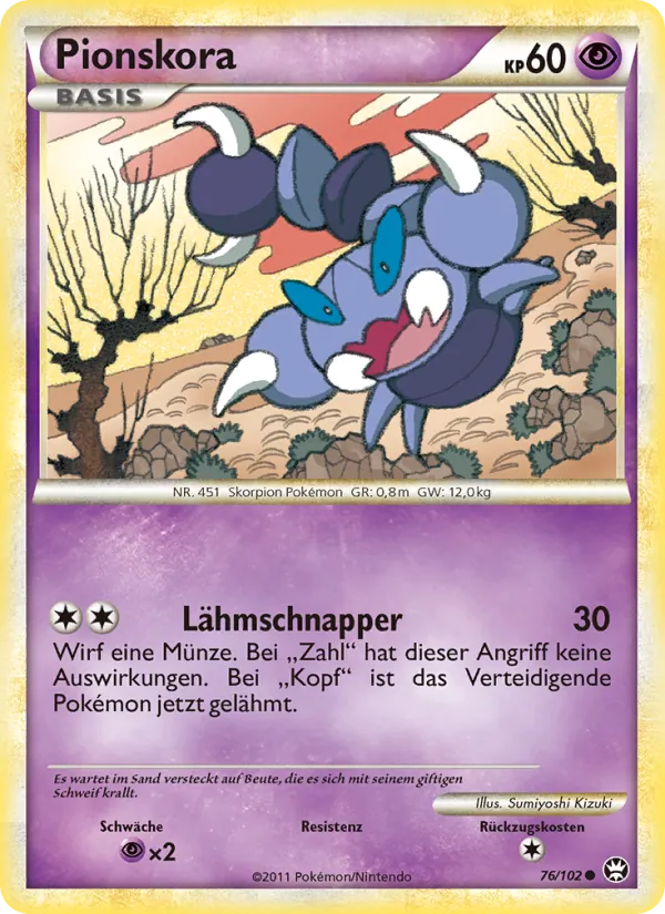 Pionskora (Triumphant #76/102)