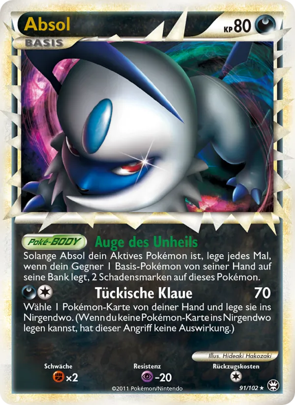 Absol (Triumphant #91/102)