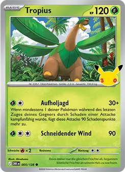 Tropius (30 Jahre #005/128)