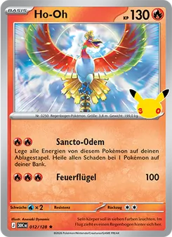 Ho-Oh (30 Jahre #012/128)