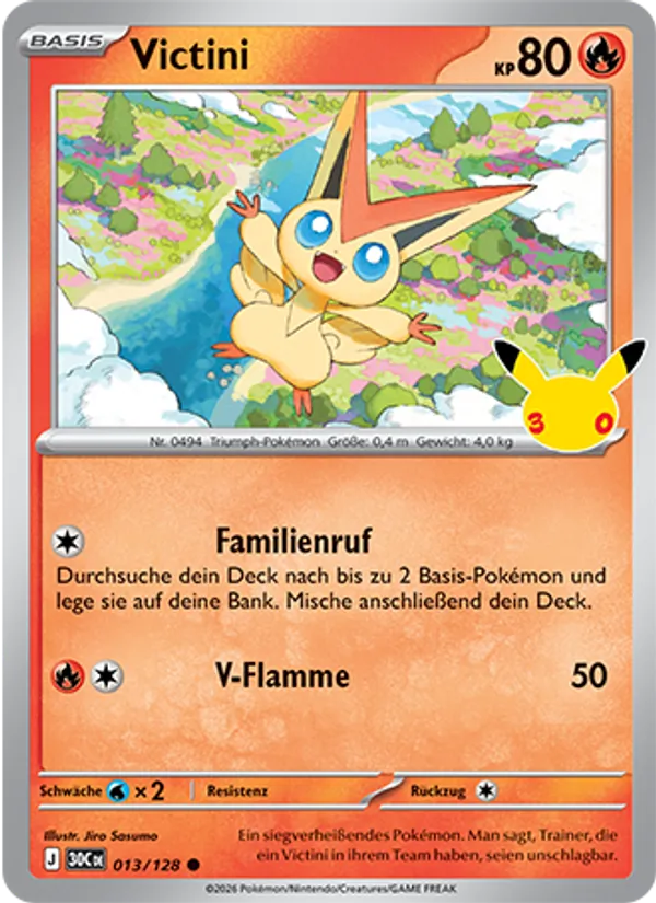 Victini (30 Jahre #013/128)