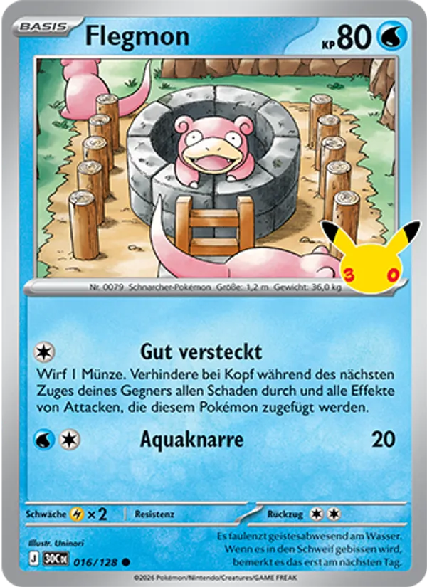 Flegmon (30 Jahre #016/128)