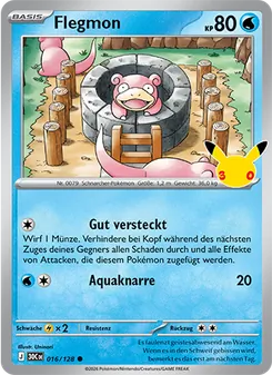 Flegmon (30 Jahre #016/128)