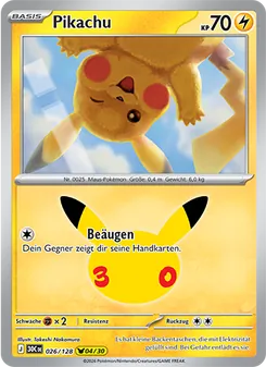 Pikachu (30 Jahre #026/128)