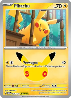 Pikachu (30 Jahre #036/128)