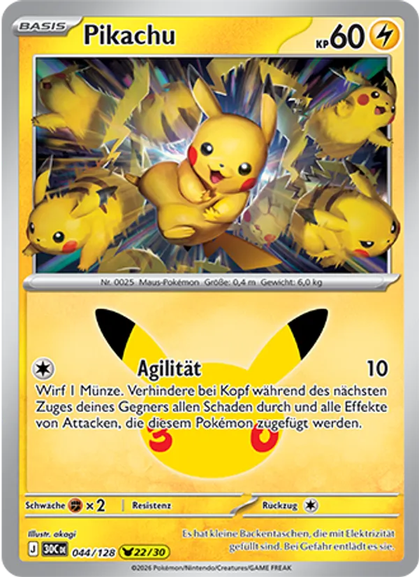 Pikachu (30 Jahre #044/128)