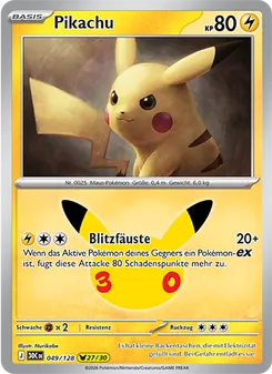 Pikachu (30 Jahre #049/128)