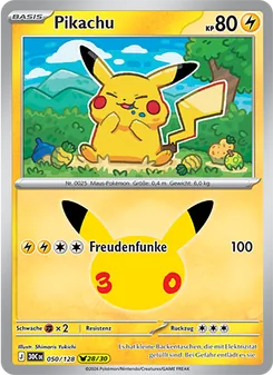 Pikachu (30 Jahre #050/128)