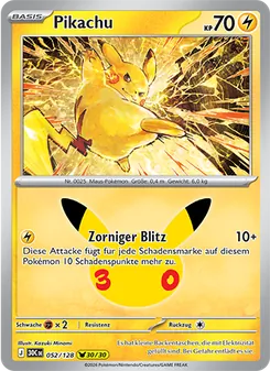 Pikachu (30 Jahre #052/128)