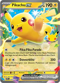 Pikachu-ex (30 Jahre #053/128)