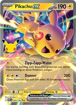 Pikachu-ex (30 Jahre #054/128)