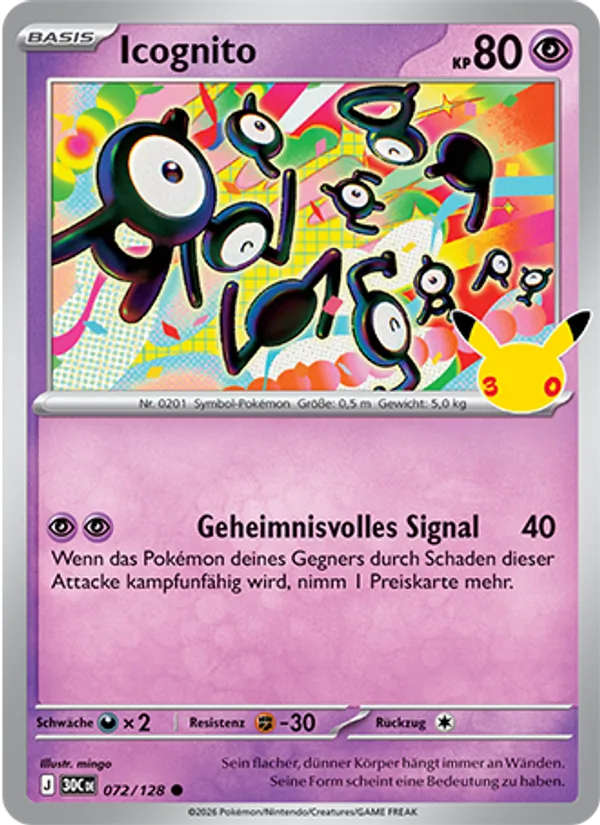 Icognito (30 Jahre #072/128)