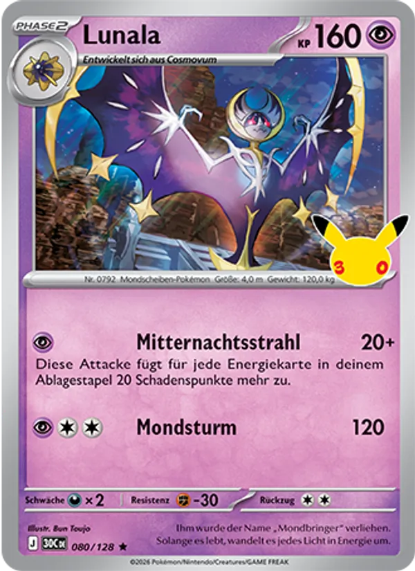 Lunala (30 Jahre #080/128)