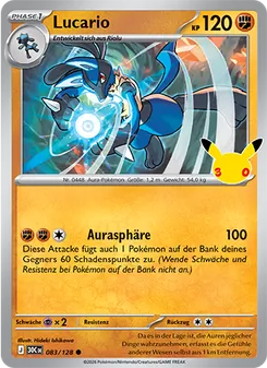 Lucario (30 Jahre #083/128)