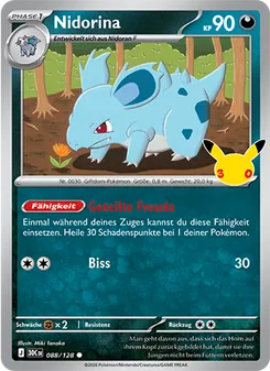 Nidorina (30 Jahre #088/128)