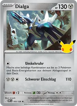 Dialga (30 Jahre #103/128)