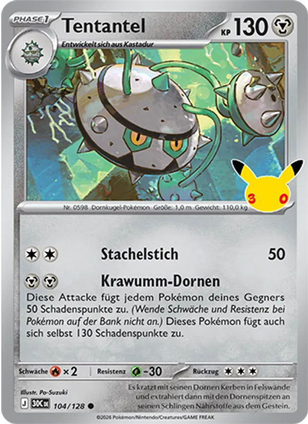 Tentantel (30 Jahre #104/128)