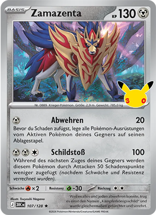 Zamazenta (30 Jahre #107/128)