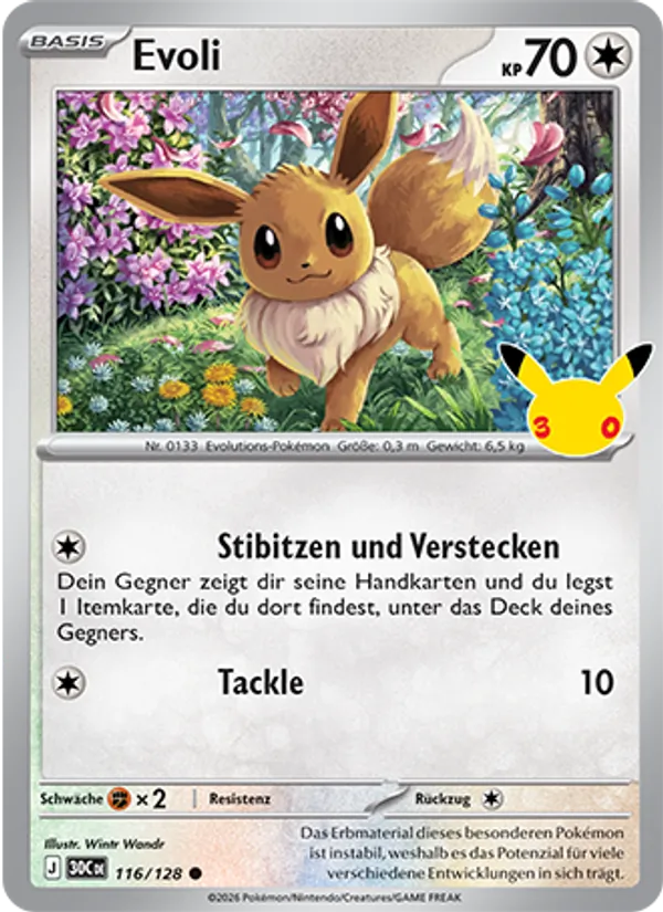 Evoli (30 Jahre #116/128)