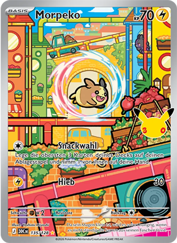 Morpeko (30 Jahre #135/128)