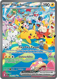 Pikachu-ex (30 Jahre #149/128)