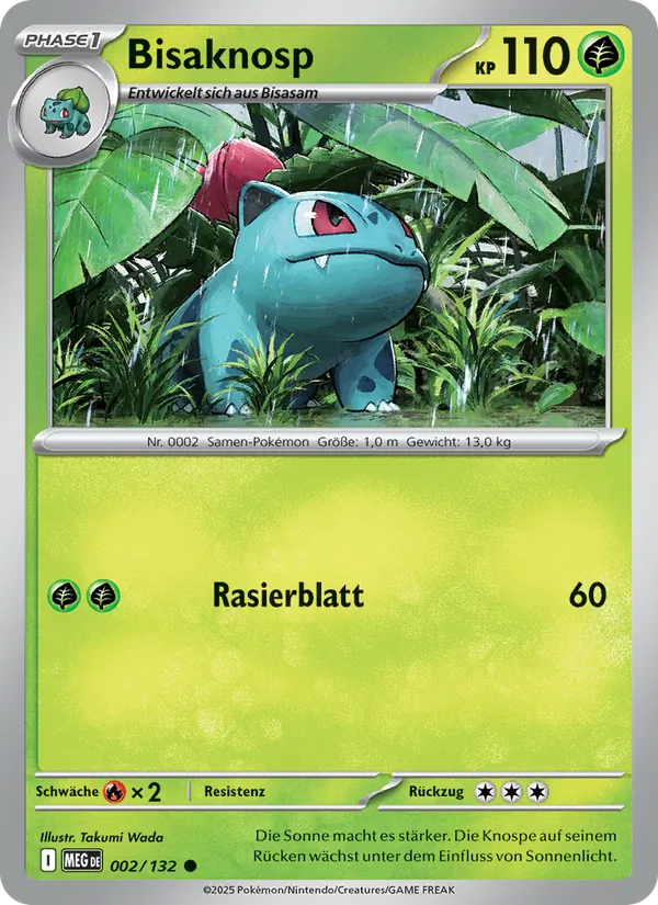 Bisaknosp (Mega-Entwicklung #002/132)