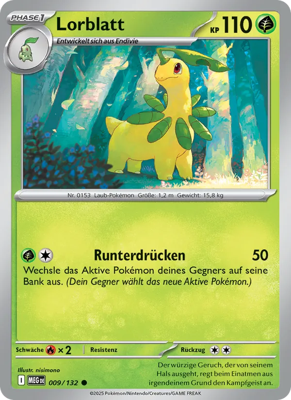 Lorblatt (Mega-Entwicklung #009/132)