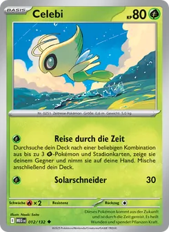 Celebi (Mega-Entwicklung #012/132)
