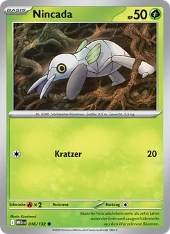 Nincada (Mega-Entwicklung #016/132)