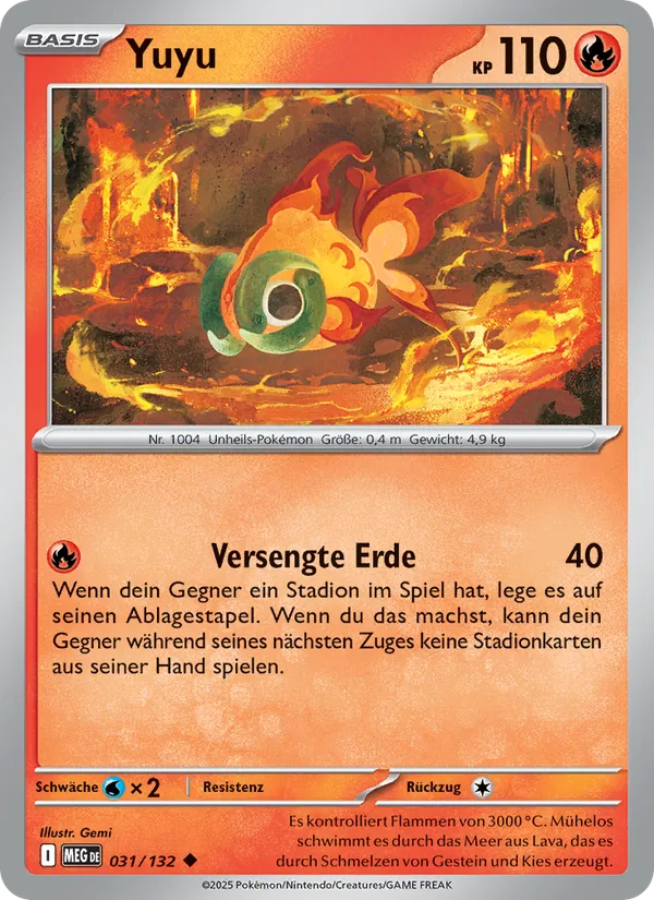 Yuyu (Mega-Entwicklung #031/132)