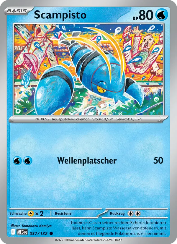 Scampisto (Mega Evolution #037/132)