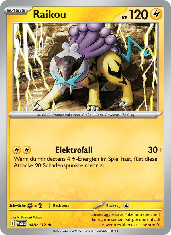 Raikou (Mega-Entwicklung #048/132)