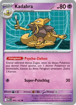 Kadabra (Mega-Entwicklung #055/132)