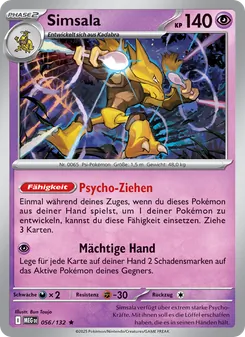 Simsala (Mega-Entwicklung #056/132)