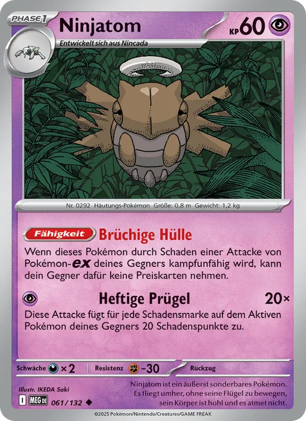 Ninjatom (Mega-Entwicklung #061/132)