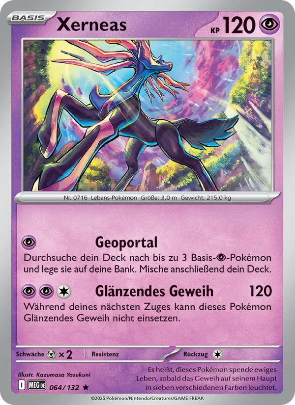 Xerneas (Mega-Entwicklung #064/132)