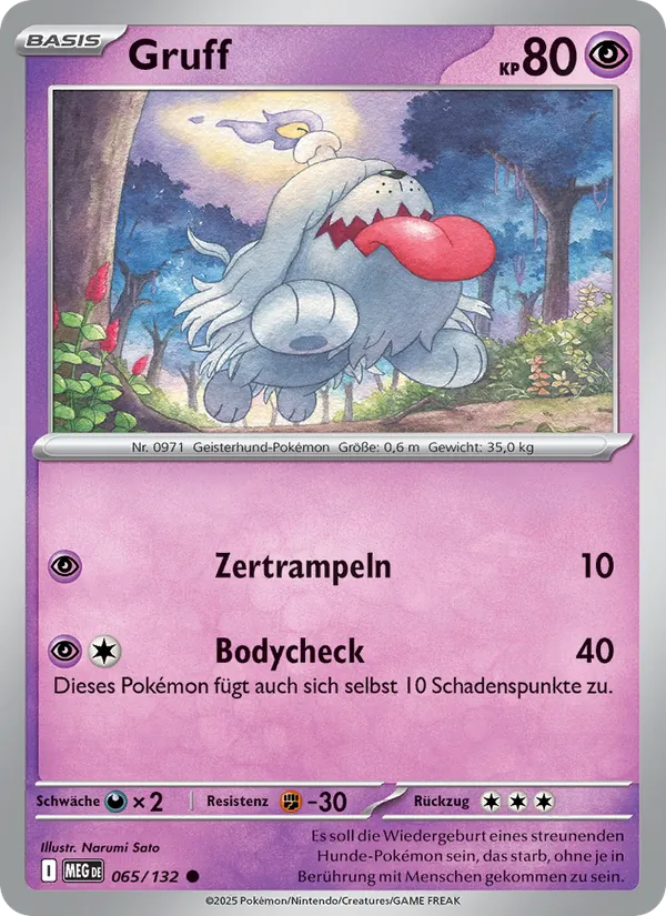 Gruff (Mega Evolution #065/132)