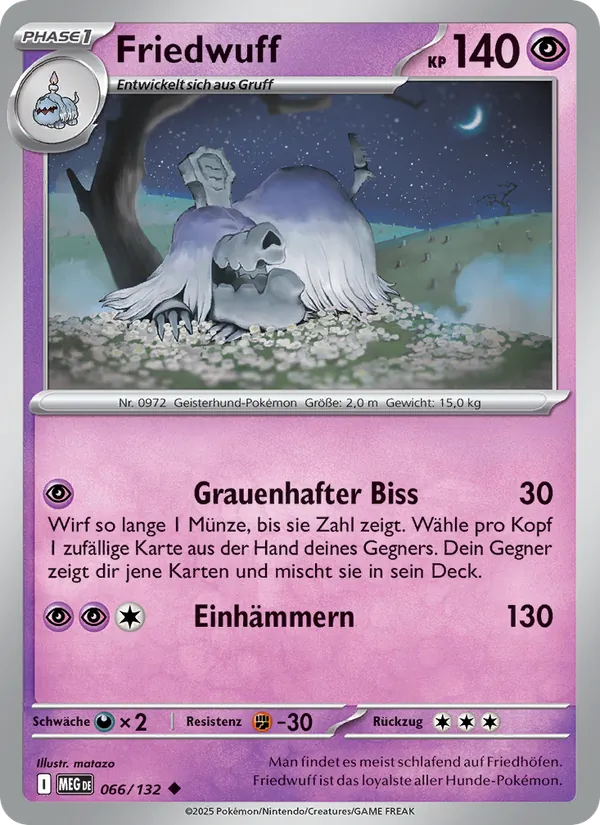 Friedwuff (Mega Evolution #066/132)