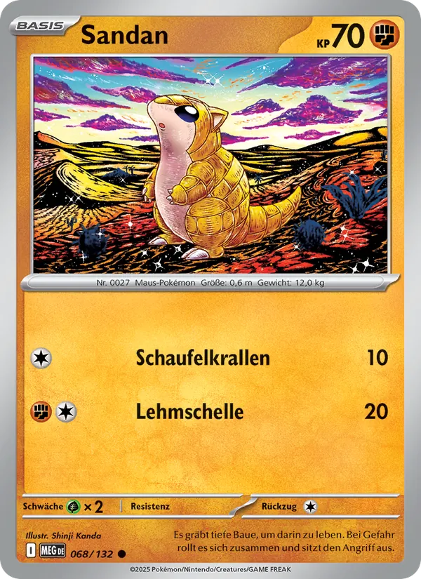 Sandan (Mega Evolution #068/132)