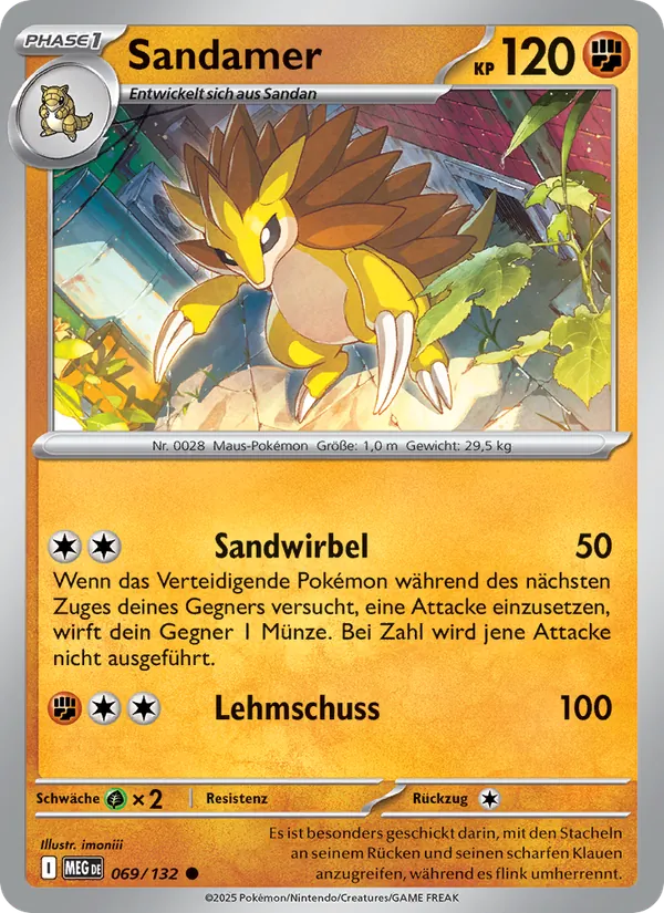 Sandamer (Mega Evolution #069/132)