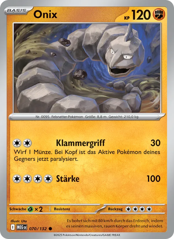 Onix (Mega-Entwicklung #070/132)