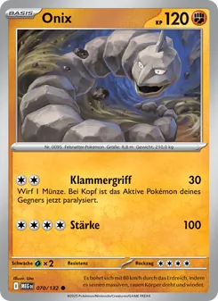 Onix (Mega-Entwicklung #070/132)