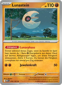 Lunastein (Mega-Entwicklung #074/132)