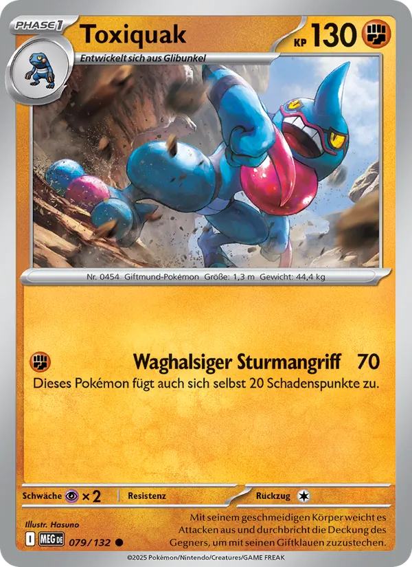 Toxiquak (Mega-Entwicklung #079/132)